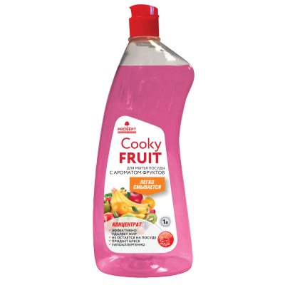 Гель для мытья посуды с ароматом фруктов PROSEPT Cooky Fruit 1 л 134-1; 11612486