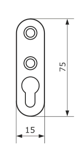 Навеска Н-75 хром (Балаково) DOMART; 11594045