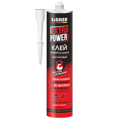Клей EXTRA POWER каучуковый экстрасильный белый 03-02-19; 11608035