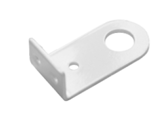 Проушина 30*80 угловая белая (Балаково) DOMART; 56211