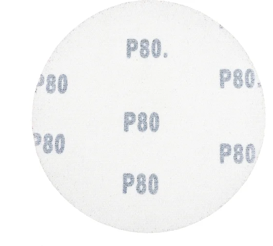 Круг абразивный 125мм, зерно 80, без отверстий Velcro, 5шт/уп Targ 663103; 11615018