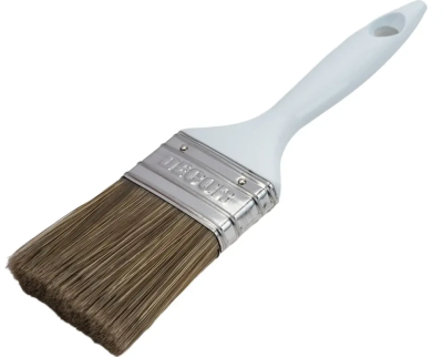 Кисть PROFI для лака 50х15мм темная щетина, пластиковая ручка DECOR 730-050; 11606425