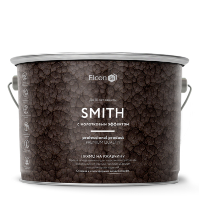 Краска кузнечная  с молотковым эффектом медь (2кг) Elcon Smith 00-00461435; 11608347