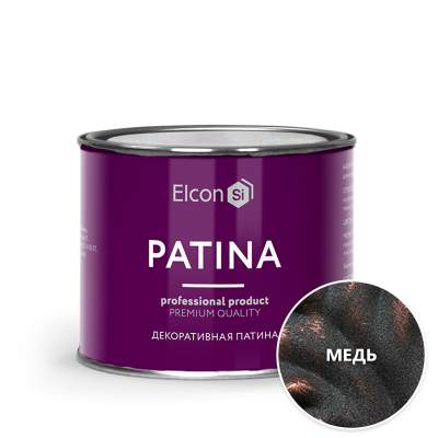 Краска декоративная Elcon Patina медь 0,2 кг; 11607256