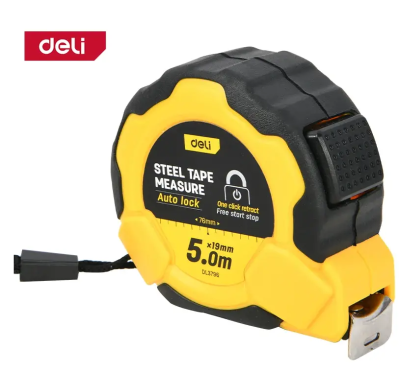 Рулетка 5м*19мм Deli  DL3796; 11614193