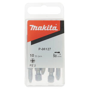 Набор бит Makita Pozidriv (Pz) №2 P-06127 10 шт.; 11612011