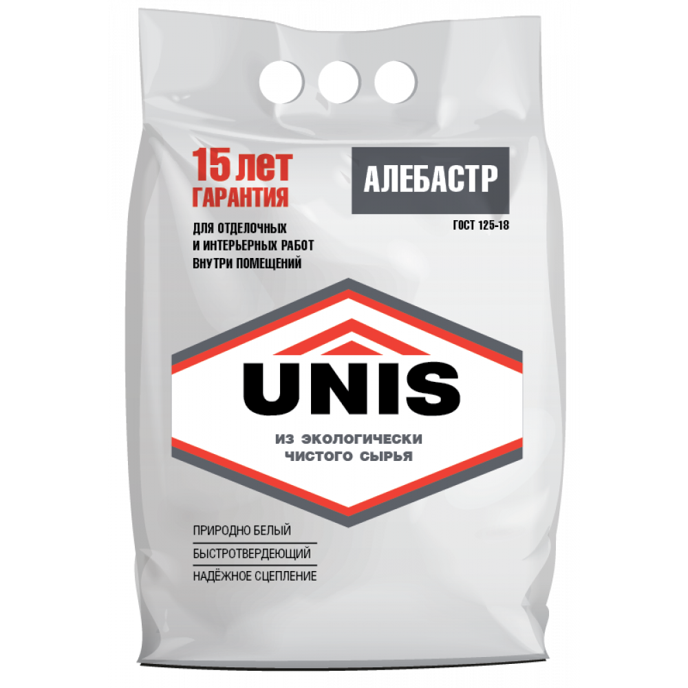 Алебастр UNIS, 5 кг; 3407