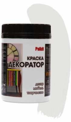 Краска-колер акриловая PALIZH №128 белый, 0,32 кг; 11597115