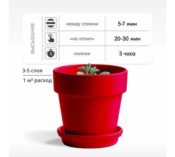 Краска декоративная жидкая резина  красная  520мл   KUDO DECO FLEX KU-5304; 11600293 