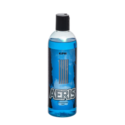 Гель для душа AERIS мужской с крышкой 0,375л; 11608876