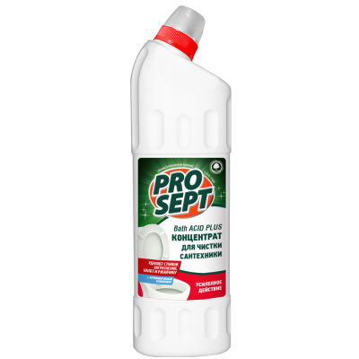 Средство для удаления ржавчины и минеральных отложений Prosept Bath Acid + (концентрат 1:200-1:500)  113-1; 11609091 