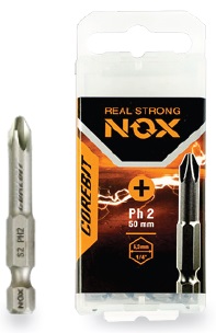 Бита Ph2 - 50 E6.3, 10 шт бокс NOX COREBIT (335250); 11612212