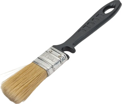 Кисть Black Edition ХИТ ПРОДАЖ 25х12 мм, светлая смешанная щетина DECOR 713-025; 11606314