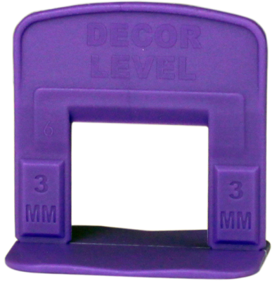 Зажим Ворота 3,0 мм 100шт пакет DECOR LEVEL  779-1030; 11613418