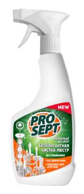 Средство для чистки люстр 0.5 л PROSEPT Universal ANTI-DUST 257-05; 11612089