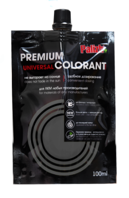 Колер фасадный для красок, эмалей, шпатлевок светостойкий PALIZH PREMIUM COLORANT 0,1л