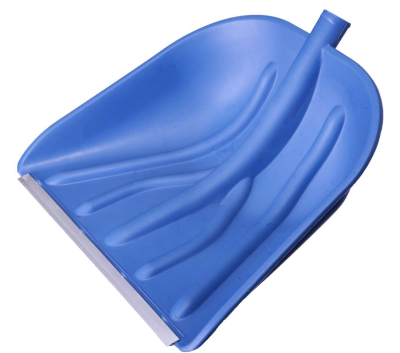 Ковш для снеговой лопаты 420х410мм ударопрочный синий пластик MAXIM; 11615157