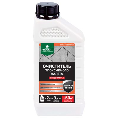 Очиститель эпоксидного налета  концентрат 1:2 / 1 л 087-1 PROSEPT Epoxy Cleaner; 11612565