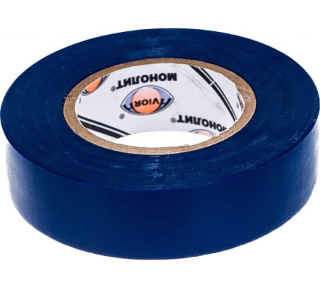 Изолента 19мм*20м AVIORA-МОНОЛИТ синяя 10 ШТ 11603971
