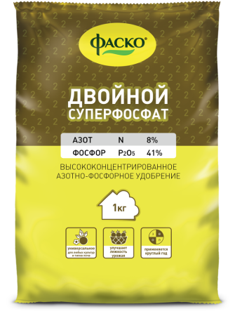 Суперфосфат двойной ФАСКО, 1 кг; 11592578
