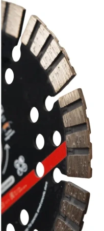 Диск алмазный сегментный ТУРБО 125 мм по арм. бетону, граниту сухой рез RAGE 600132; УТ-00000186