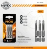 Набор бит SET3 E6,3 Pz1,2,3-50, 3шт карта NOX  COREBIT (336007); 11613980