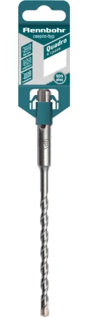 Бур SDS+ 4 грани  14x310мм Rennbohr Quadro (511431); 11614106