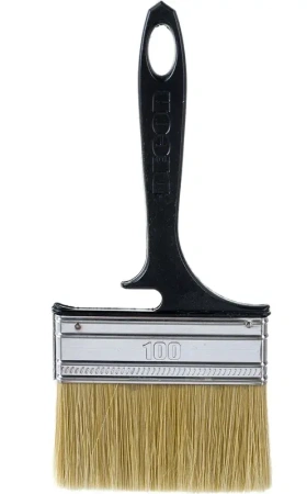 Кисть Black Edition ХИТ ПРОДАЖ  100х14 мм, светлая смешанная щетина DECOR 713-100; 11606318