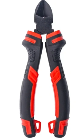 Бокорезы для проводов усиленные 160 мм 6 дюймов, сталь CS 55,  2К ручка VIRA 311039; УТ-00000322