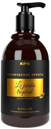 Мыло жидкое Тропические Фрукты для лица и тела с дозатором  0,38л KIPNI; 11608657 
