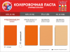 Колер универсальный  №37 Palizh 0.9л оранжевый; 11601739