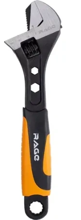 Ключ разводной с переставной губкой 250 мм RAGE 311305;  УТ-00000307