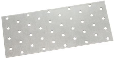 Пластина крепёжная  80*80*2.0 цинк; 11597427
