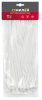 Хомуты нейлоновые для стяжки 3,6х250мм, белые 100 штук Милен 143528; 11615174