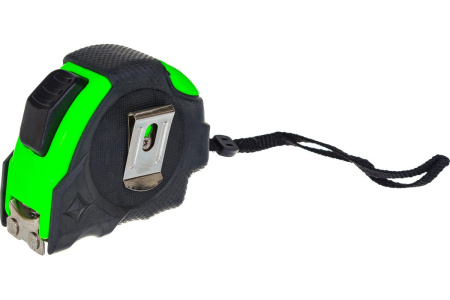 Рулетка 5м-25мм с магнитом, автостоп,лентой нейлон  Effecta Nylon  (580525); 11612890