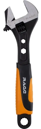 Ключ разводной с переставной губкой 250 мм RAGE 311305;  УТ-00000307