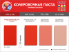 Колер универсальный  №23  Palizh 0.9л коралл; 3523