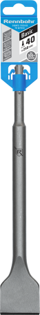 Зубило по бетону SDS+ 40х250мм плоское  Rennbohr Basic  (793003); 11612350