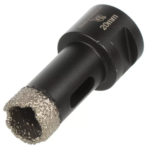 Сверло алмазное по керамике и керамограниту 20,0мм сухой рез для УШМ М14 Rennbohr Alpha XT (776020); 11614350