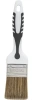Кисть Black White для лака 75х15мм, темная щетина, 2К ручка DECOR  830-075; 11607151