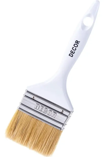 Кисть White Edition STANDARD универсальная 75х15 мм, светлая щетина DECOR 700-075; 11606354