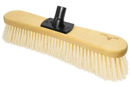 Щётка деревянная для пола 400мм белый премиум ворс с усиленным креплением PATTERN (402730); УТ-00000042