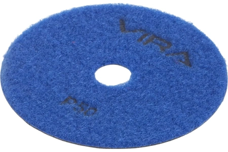 Алмазный гибкий шлифовальный круг Р50 100мм сухое шлифование VIRA 558122; УТ-00000287