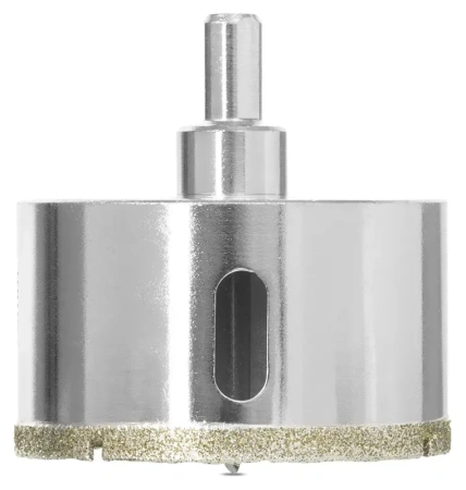 Коронка алмазная по керамике 70 мм трехгранный хвостовик VIRA 559510; УТ-00000225