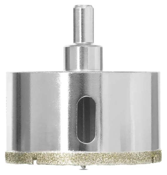 Коронка алмазная по керамике 70 мм трехгранный хвостовик VIRA 559510; УТ-00000225