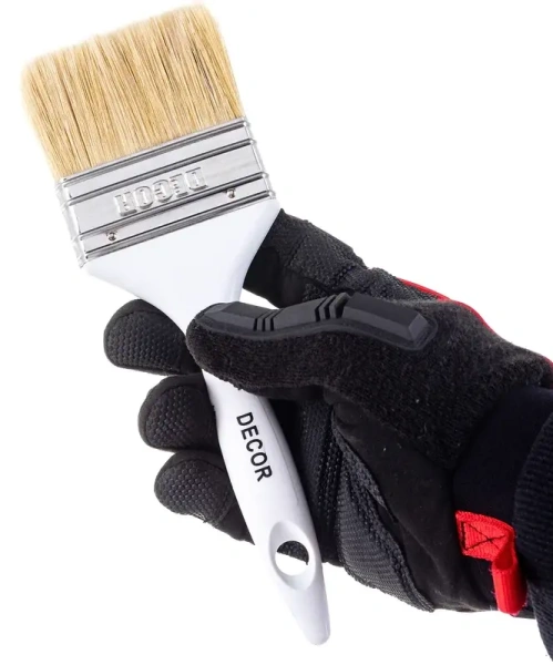 Кисть White Edition STANDARD универсальная 75х15 мм, светлая щетина DECOR 700-075; 11606354
