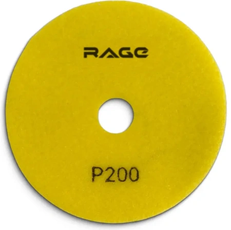 Алмазный гибкий шлифовальный круг 100 мм Р200 RAGE 558030; УТ-00000281