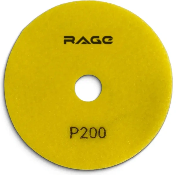 Алмазный гибкий шлифовальный круг 100 мм Р200 RAGE 558030; УТ-00000281