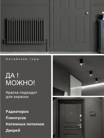 Краска интерьерная шелковисто-матовая №820 алтайские горы 3,3кг PALIZH РС-821-3,3; 11614029