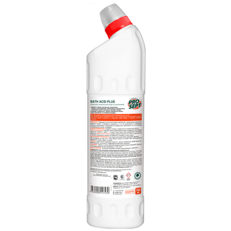 Средство усиленного действия для чистки сантехники PROSEPT  Bath Acid + 294-075; 11613292